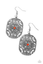 Load image into Gallery viewer, Greco-Roman Romance Orange Earrings