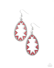Load image into Gallery viewer, Wildly Wonderous Red Earrings
