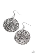 Load image into Gallery viewer, Rolling Radiance White Earrings