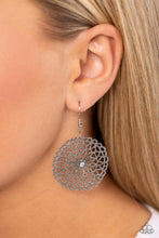 Load image into Gallery viewer, Rolling Radiance White Earrings