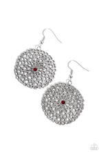 Load image into Gallery viewer, Rolling Radiance Red Earrings