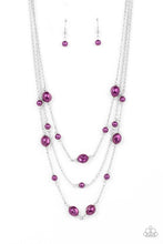 Load image into Gallery viewer, Pearlicious Pop Purple Necklace