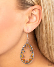 Load image into Gallery viewer, Wildly Wonderous Orange Earrings