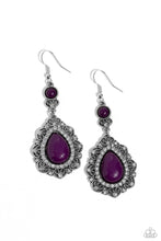 Load image into Gallery viewer, Palace Bribe Purple Earrings