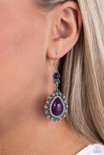 Load image into Gallery viewer, Palace Bribe Purple Earrings