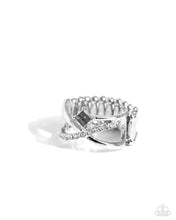 Load image into Gallery viewer, Elegantly Engaged Silver Ring