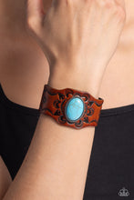 Load image into Gallery viewer, Badlands Rover Blue Snap Bracelet