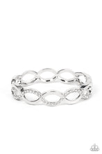 Load image into Gallery viewer, Tailored Twinkle White Hinged Bracelet
