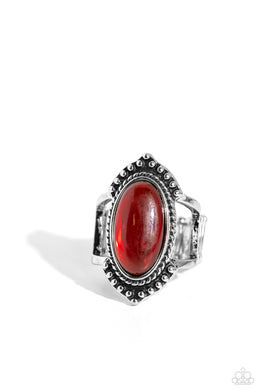 Coquettishly Casablanca Red Ring