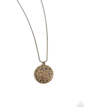 Load image into Gallery viewer, Exclusive Emblem Brass Necklace