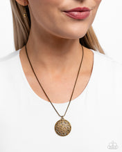 Load image into Gallery viewer, Exclusive Emblem Brass Necklace