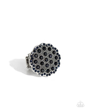 Load image into Gallery viewer, Blingy Bouquet Blue Ring