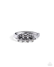 Load image into Gallery viewer, Glamorously Garnished Silver Hinge Bracelet