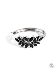 Load image into Gallery viewer, Glamorously Garnished Black Bracelet