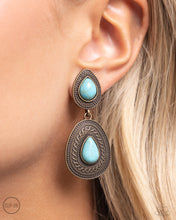 Load image into Gallery viewer, Country Soul Brass Clip On Earrings