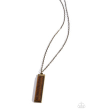 Load image into Gallery viewer, Set in GEMSTONE Brass Necklace
