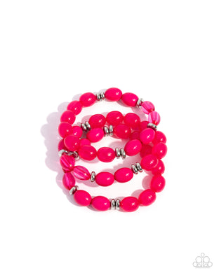 Coastal Coastin Pink Bracelet