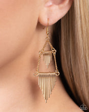 Load image into Gallery viewer, Greco Grotto Gold Earrings