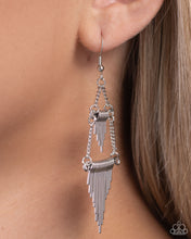 Load image into Gallery viewer, Greco Grotto Silver Earrings