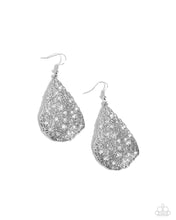 Load image into Gallery viewer, Stargazing Glamour White Earrings