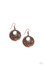 Load image into Gallery viewer, Western Beau Copper Earrings