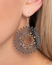 Load image into Gallery viewer, Revel in Radiance Orange Earrings