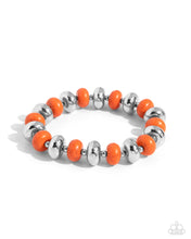 Load image into Gallery viewer, Stone Age Aesthetic Orange Bracelet