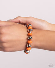 Load image into Gallery viewer, Stone Age Aesthetic Orange Bracelet