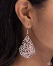 Load image into Gallery viewer, Stargazing Glamour Pink Earrings