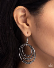 Load image into Gallery viewer, Contemporary Culture Silver Earrings