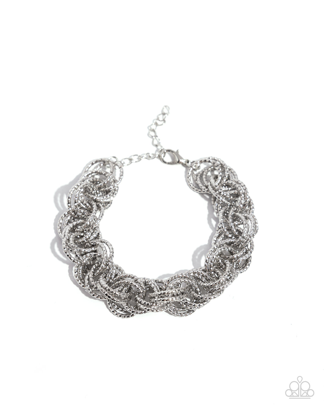 Audible Shimmer Silver Bracelet