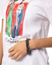 Load image into Gallery viewer, Audible Shimmer Black Bracelet