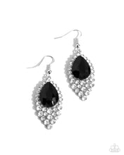 Load image into Gallery viewer, Glorious Glimmer Black Earrings