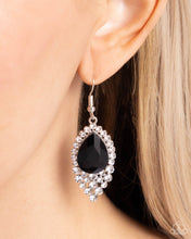 Load image into Gallery viewer, Glorious Glimmer Black Earrings