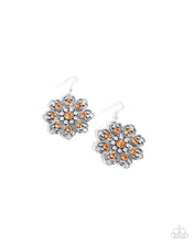Load image into Gallery viewer, Garden of Love Orange Earrings