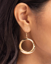 Load image into Gallery viewer, Retro Radius Gold Earrings