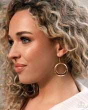 Load image into Gallery viewer, Retro Radius Gold Earrings