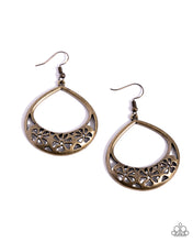 Load image into Gallery viewer, Island Ambrosia Brass Earrings