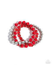 Load image into Gallery viewer, Summer Sabbatical Red Bracelet