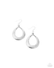 Load image into Gallery viewer, Inner Iridescence White Earrings