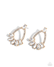 Load image into Gallery viewer, Experience Elegance Gold Post Earrings