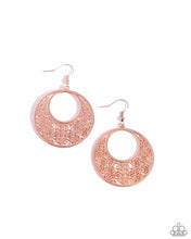 Load image into Gallery viewer, Mandala Paradise Copper Earrings