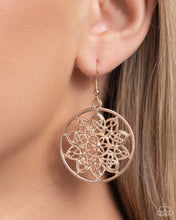 Load image into Gallery viewer, Garden Allure Rose Gold Earrings