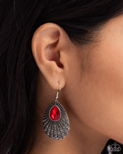 Load image into Gallery viewer, Urban Relic Red Earrings