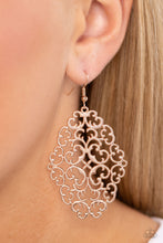 Load image into Gallery viewer, Contemporary Courtyards Rose Gold Earrings