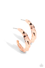 Load image into Gallery viewer, HOOP it Up Copper Earrings
