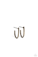 Load image into Gallery viewer, Admirable Arches Brass Mini Hoop Earrings