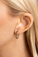 Load image into Gallery viewer, Admirable Arches Brass Mini Hoop Earrings