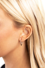 Load image into Gallery viewer, Admirable Arches Silver Mini Hoop Earrings