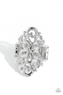 Fantastically Floral Silver Ring